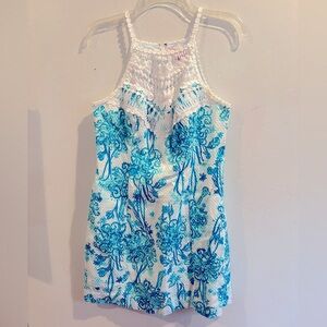 Lilly Pulitzer Blue and White Dress